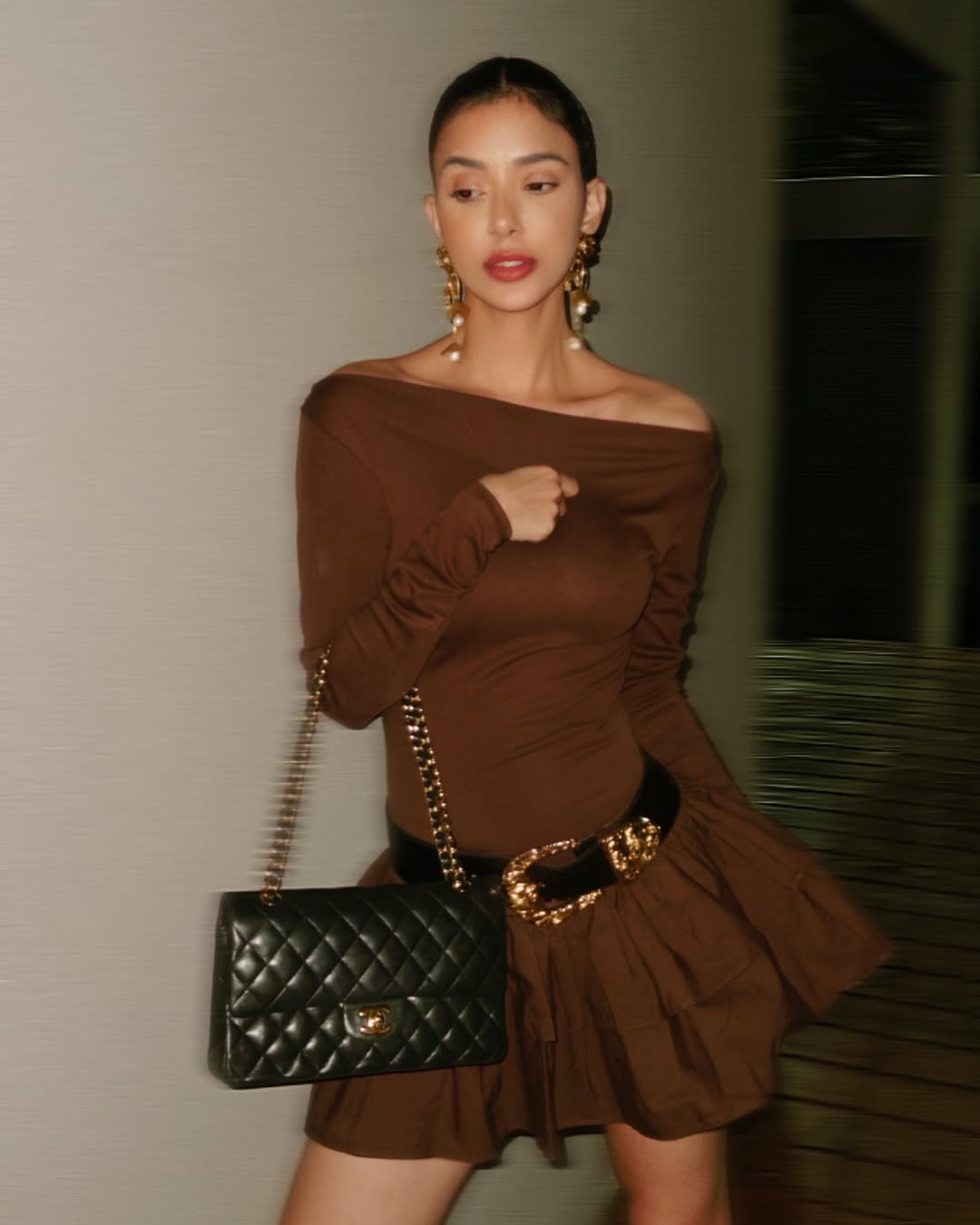 New mini brown dress 🤎