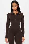 YOUMI JUMPSUIT  BROWN