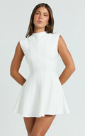 lily mini dress “WHITE🤍”
