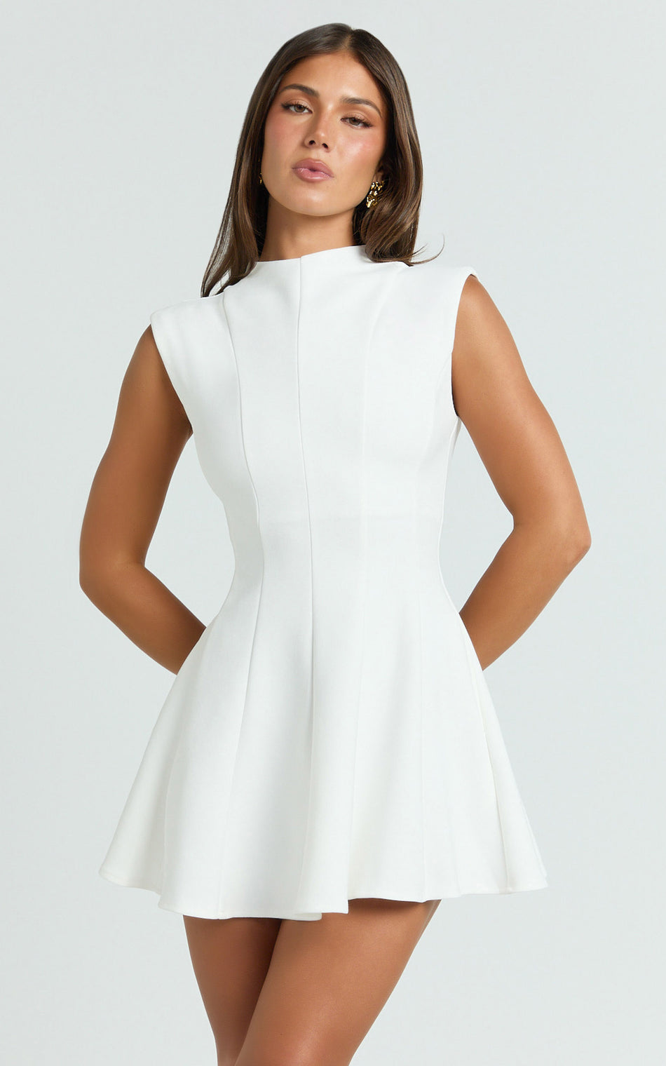 lily mini dress “WHITE🤍”