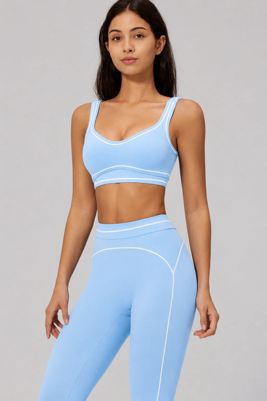 Youmi sports set PINK BLUE