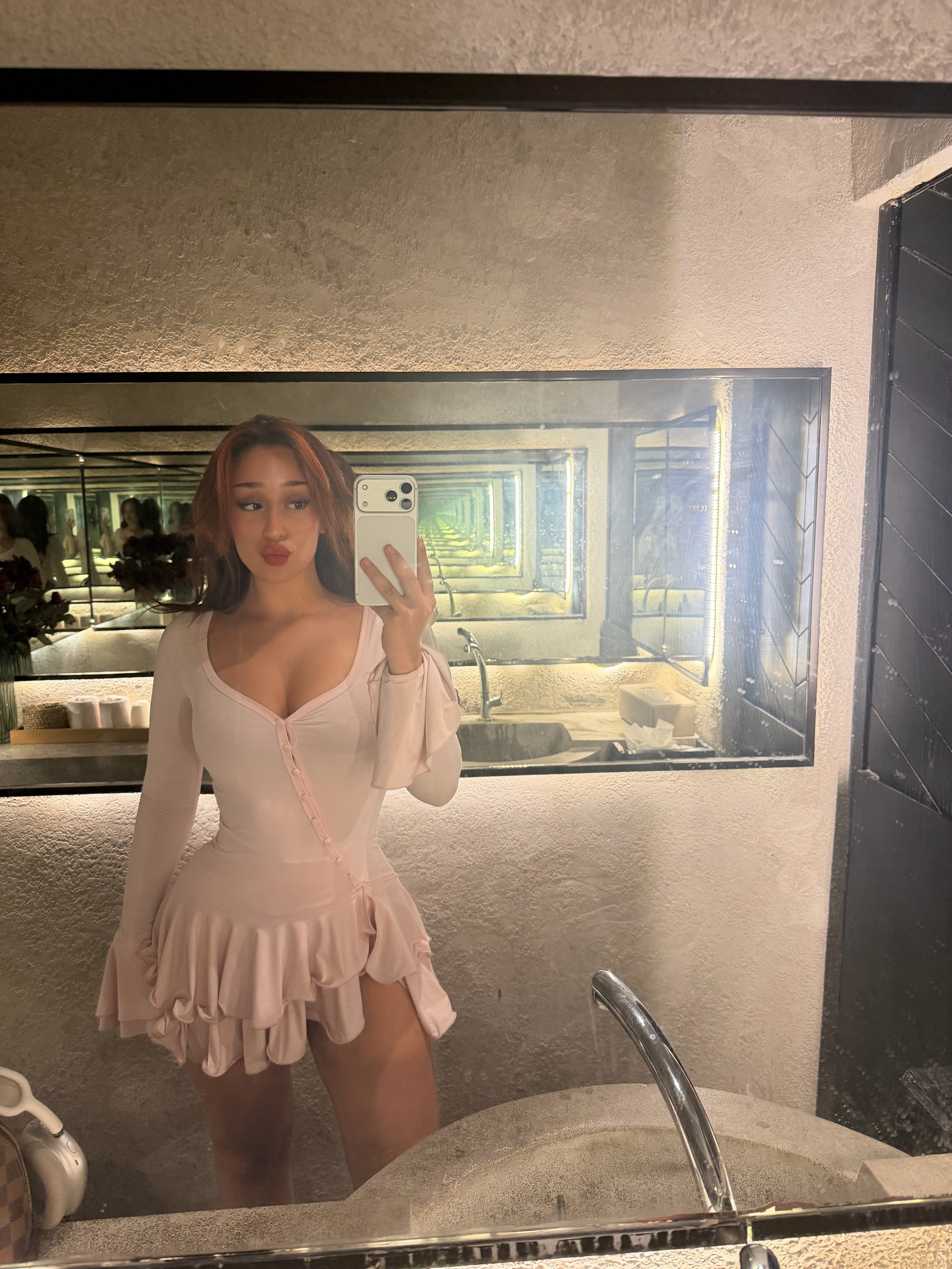 New Bali style mini dress pink 🌸