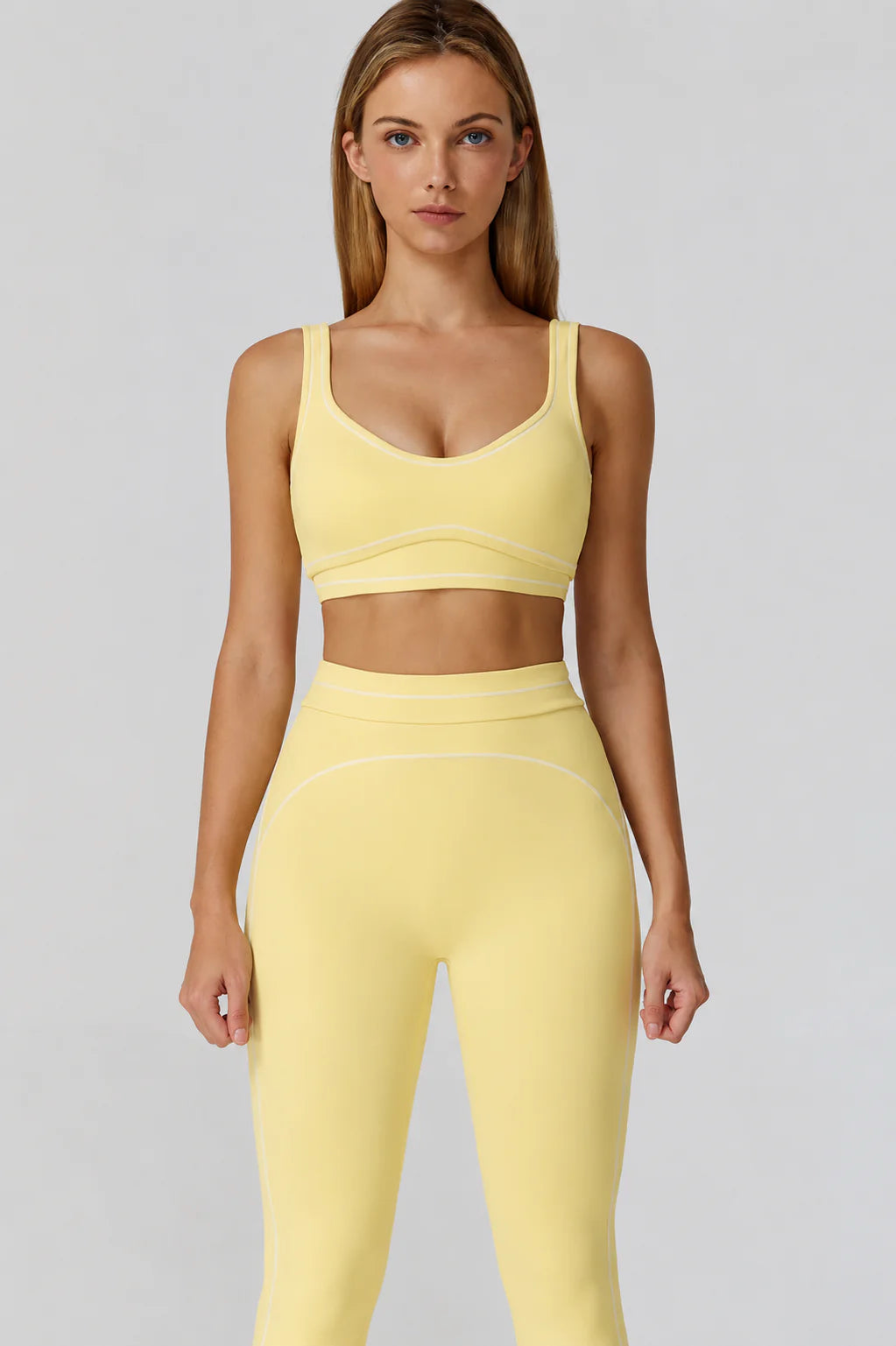 Youmi sports set PINK YELLOW