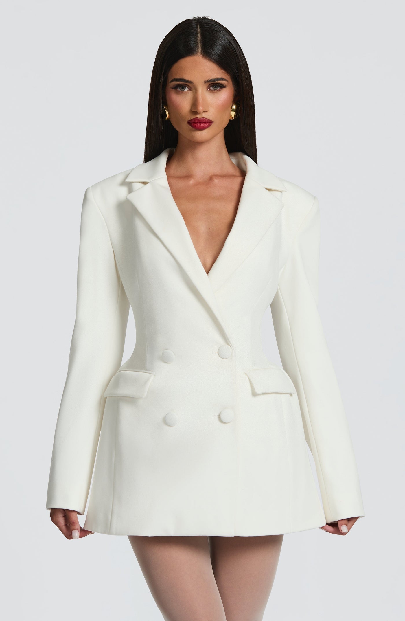 YOUMI BLAZER DRESS BLACK
