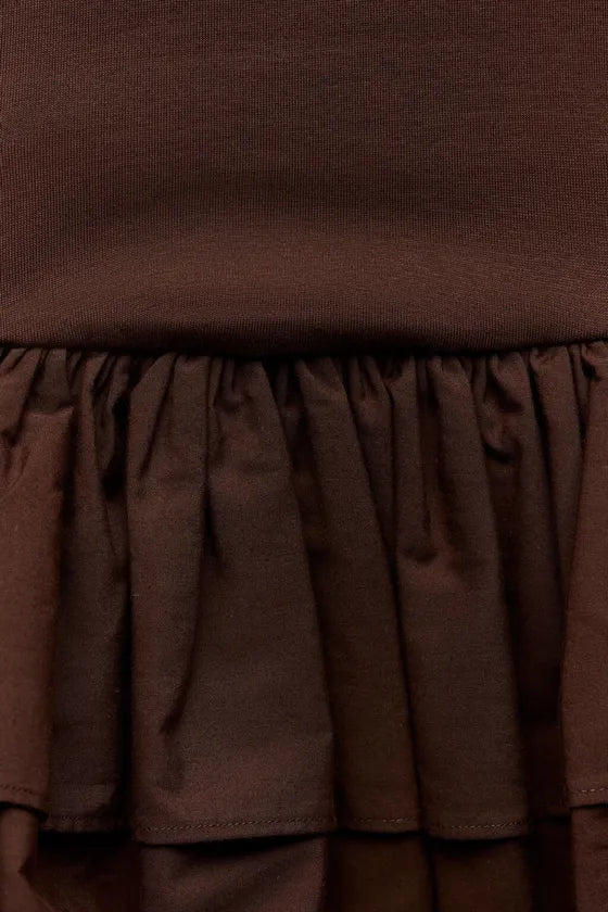 New mini brown dress 🤎