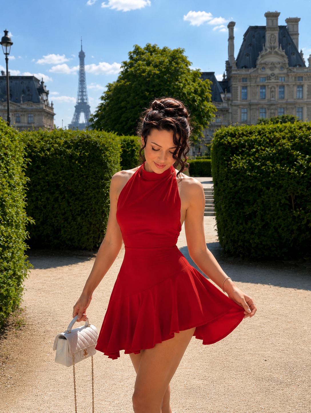 Summer Mini red dress ❤️