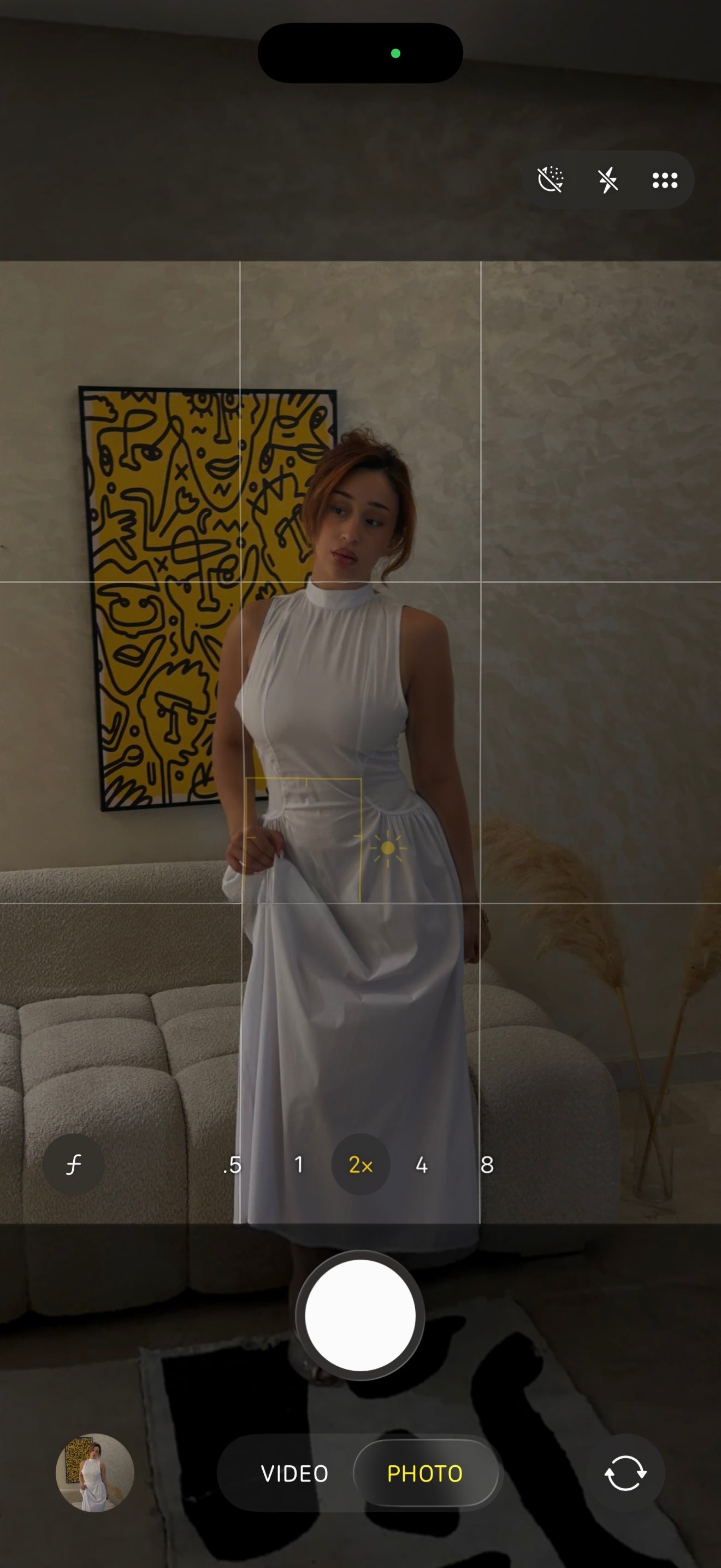 Open back youmi dress